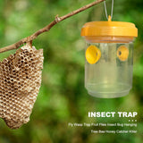 Wasp Trap Fruit Fly Flies Insect Bug Hanging Tree Honey Catcher Killer Bee Insect Reject Pest Control Tool No-Poison BATACHARLY