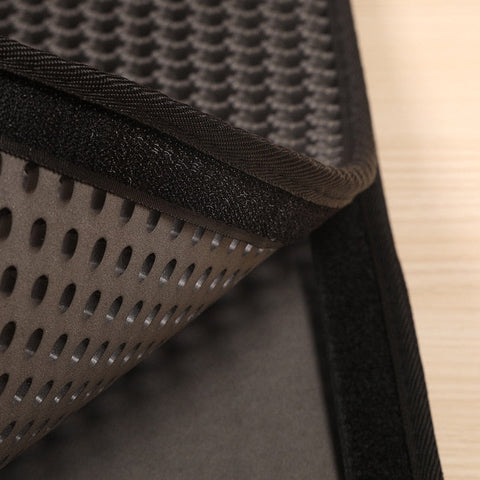 Waterproof Pet Cat Litter Mat Foldable EVA Double-Layer Cats Mat Bottom Non-slip Pet Litter Cat Mat Layer Pet Litter Catcher Mat BATACHARLY