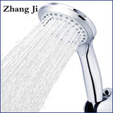 Zhangji Bathroom 5-Mode Shower Head Large Panel Water-Saving Nozzle Classic Standard Design G1/2 Shower Accessories Random Color BATACHARLY