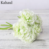 peony artificial artificial silk flowers for home decoration wedding bouquet for bride high quality fake flower faux living room BATACHARLY